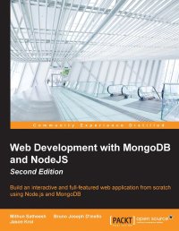 cover of the book Web Development with MongoDB and NodeJS