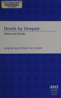 cover of the book Death by Despair: Shame and Suicide