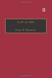 cover of the book Law as Art