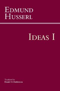 cover of the book Ideas for a pure phenomenology and phenomenological philosophy. First book, General introduction to pure phenomenology