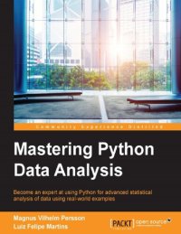 cover of the book Mastering Python Data Analysis