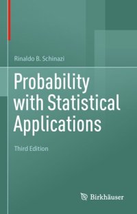 cover of the book Probability with Statistical Applications