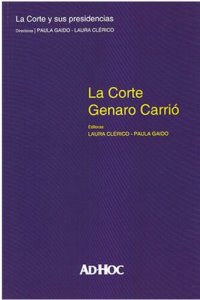 cover of the book La Corte Genaro Carrió