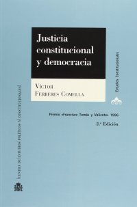 cover of the book Justicia constitucional y democracia