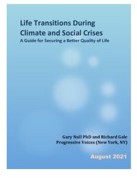 cover of the book Webinar Life Transitions During Climate and Social Crises : A Guide	for Securing a Better Quality of Life