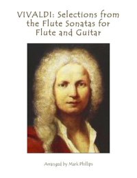 cover of the book VIVALDI: Selections from the Flute Sonatas for Flute and Guitar