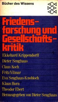 cover of the book Friedensforschung und Gesellschaftskritik