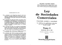 cover of the book Ley de sociedades comerciales - Tomo 2