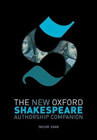 cover of the book The New Oxford Shakespeare: Authorship Companion