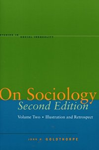 cover of the book On Sociology. Volume Two: Illustration and Retrospect