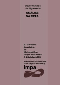 cover of the book Análise na Reta