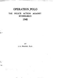 cover of the book Operation Polo: the police action against Hyderabad, 1948