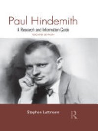 cover of the book Paul Hindemith: A Research and Information Guide