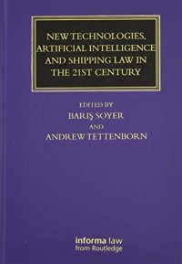 cover of the book New Technologies, Artificial Intelligence and Shipping Law in the 21st Century