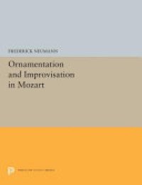 cover of the book Ornamentation and Improvisation in Mozart