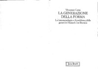 cover of the book La generazione della forma. La fenomenologia e il problema della genesi in Husserl e in Derrida