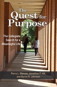 cover of the book The Quest for Purpose: The Collegiate Search for a Meaningful Life