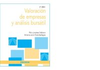 cover of the book Valoración de Empresas y Análisis Bursátil