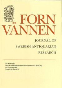 cover of the book Fornvännen