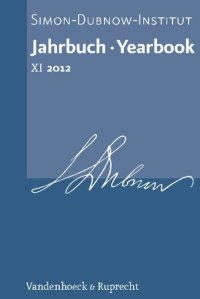 cover of the book Jahrbuch des Simon-Dubnow-Instituts/Simon Dubnow Institute Yearbook XI