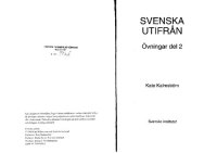 cover of the book Svenska utifrån. Övningar del 2