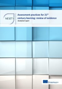 cover of the book Assessment practices for 21st century learning: review of evidence, NESET II report