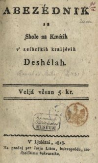 cover of the book Abezédnik sa Şhole na Kmétih