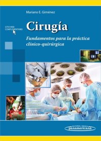 cover of the book Cirugía: Fundamentos para la practica clinico-quirurgica