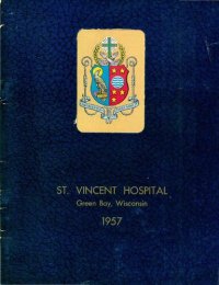 cover of the book Saint Vincent Hospital, Green Bay, 1957