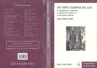 cover of the book Os três tempos da lei