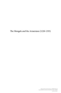 cover of the book The Mongols and the Armenians (1220-1335)