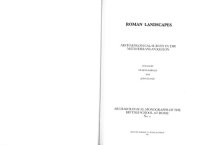 cover of the book Roman landscapes : archaeological survey in the Mediterranean region