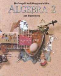 cover of the book Algebra 2 and Trigonometry