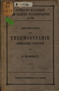 cover of the book Abhandlungen zur Thermodynamik