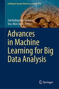 cover of the book Advances in Machine Learning for Big Data Analysis