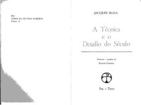 cover of the book A técnica e o desafio do século