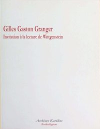 cover of the book Invitation à la lecture de Wittgenstein