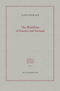 cover of the book The Modalities of Essence and Ground