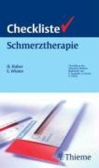 cover of the book Checkliste Schmerztherapie