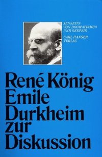 cover of the book Emile Durkheim zur Diskussion. Jenseits von Dogmatismus und Skepsis