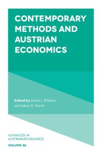 cover of the book Contemporary Methods and Austrian Economics