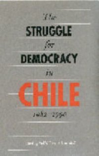 cover of the book The Struggle for democracy in Chile, 1982-1990