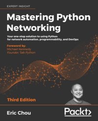 cover of the book Mastering Python Networking, Third Edition