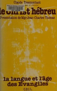 cover of the book Le Christ hébreu