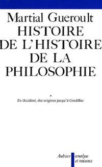 cover of the book Dianoématique, livre 1: Histoire de l'histoire de la philosophie, volume 1: En Occident, des origines jusqu'à Condillac