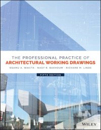 cover of the book the Professional Practice of Architectural Working Drawings.