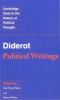 cover of the book Diderot: Political Writings