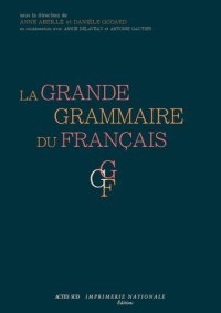 cover of the book La grande grammaire du français