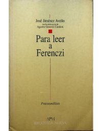 cover of the book Para leer a Ferenczi