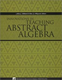 cover of the book Innovations in Teaching Abstract Algebra